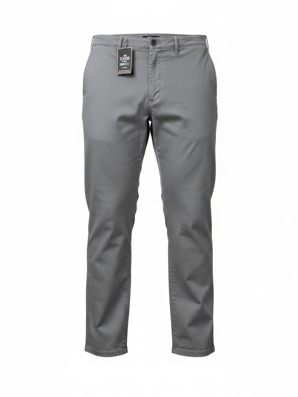 Roundtree & Yorke Coolmax All Season Pants Straight Fit Flat Front 46x32 Blue